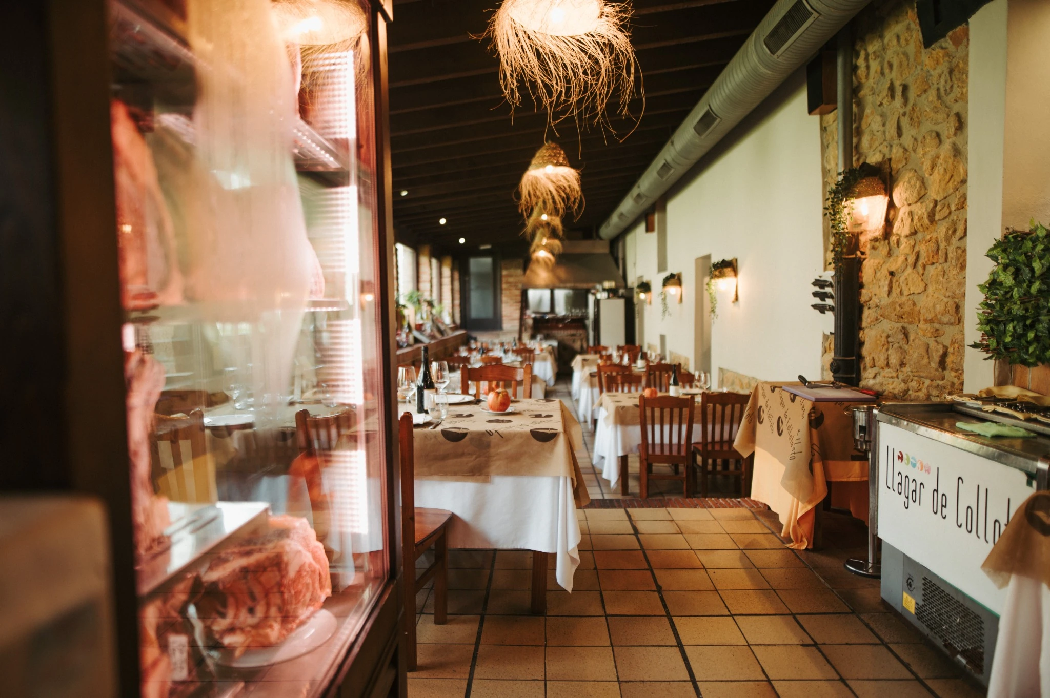 Comedor principal · Llagar de Colloto