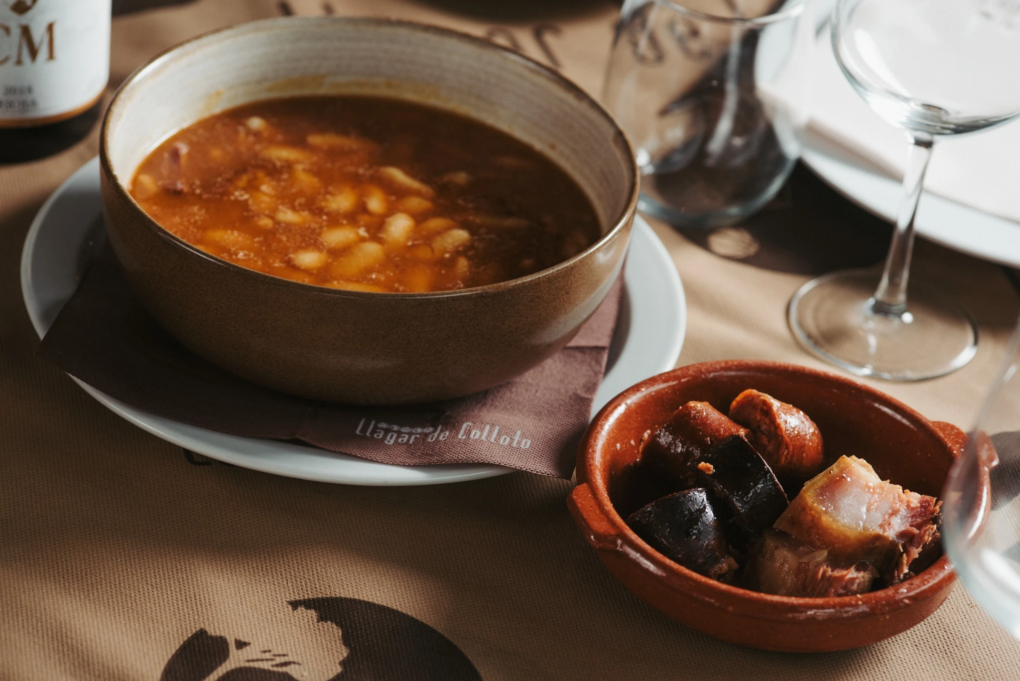 Fabada asturiana · Llagar de Colloto